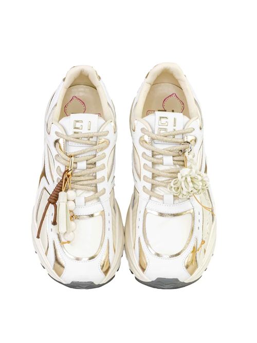 Sneakers combi gold Gio + GIO + | DALIA13-GOLD